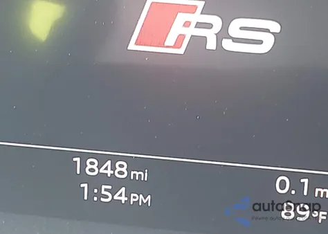 2025 Audi Rs 6 Avant Performance Tfsi Quattro Tiptronic from USA, damaged, VIN WUA1DBF26SN900505